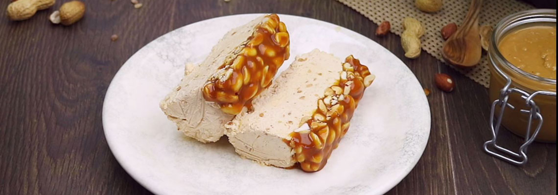 Erdnuss-Karamell-Eis: Für Gourmets