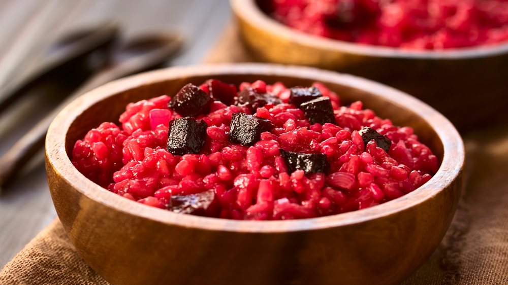 Peppiges Rote-Bete-Risotto