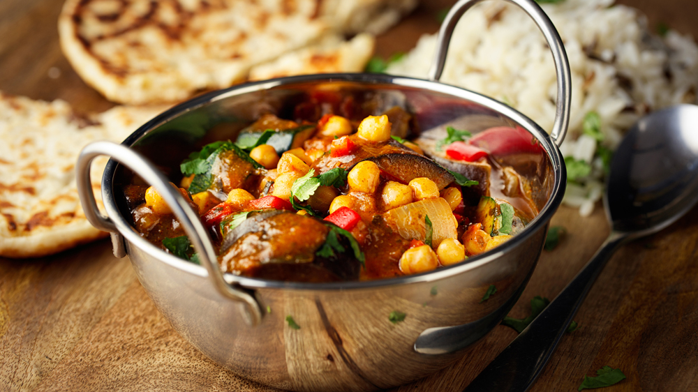 Auberginen Curry: Vegan und lecker