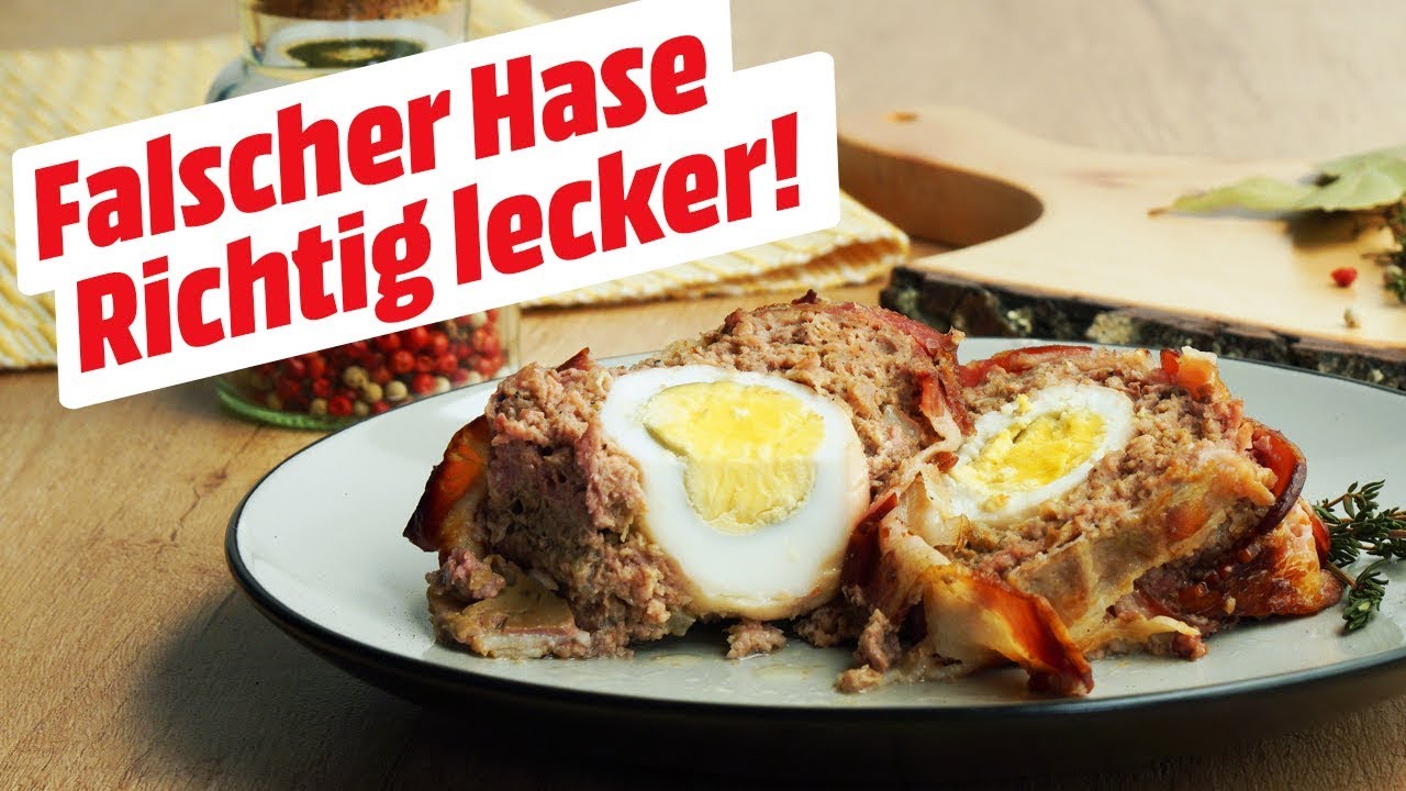 Falscher Hase im Speckmantel | Einfaches Rezept • Koch-Mit