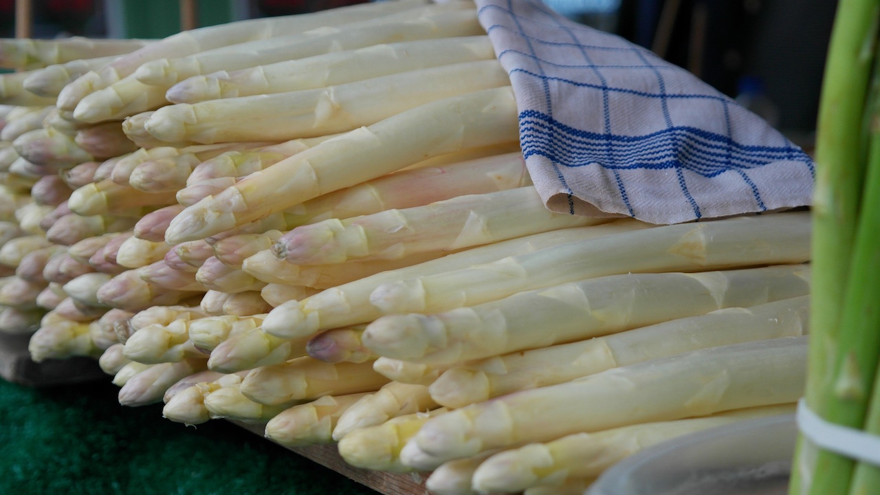Spargel aus dem Dampfgarer