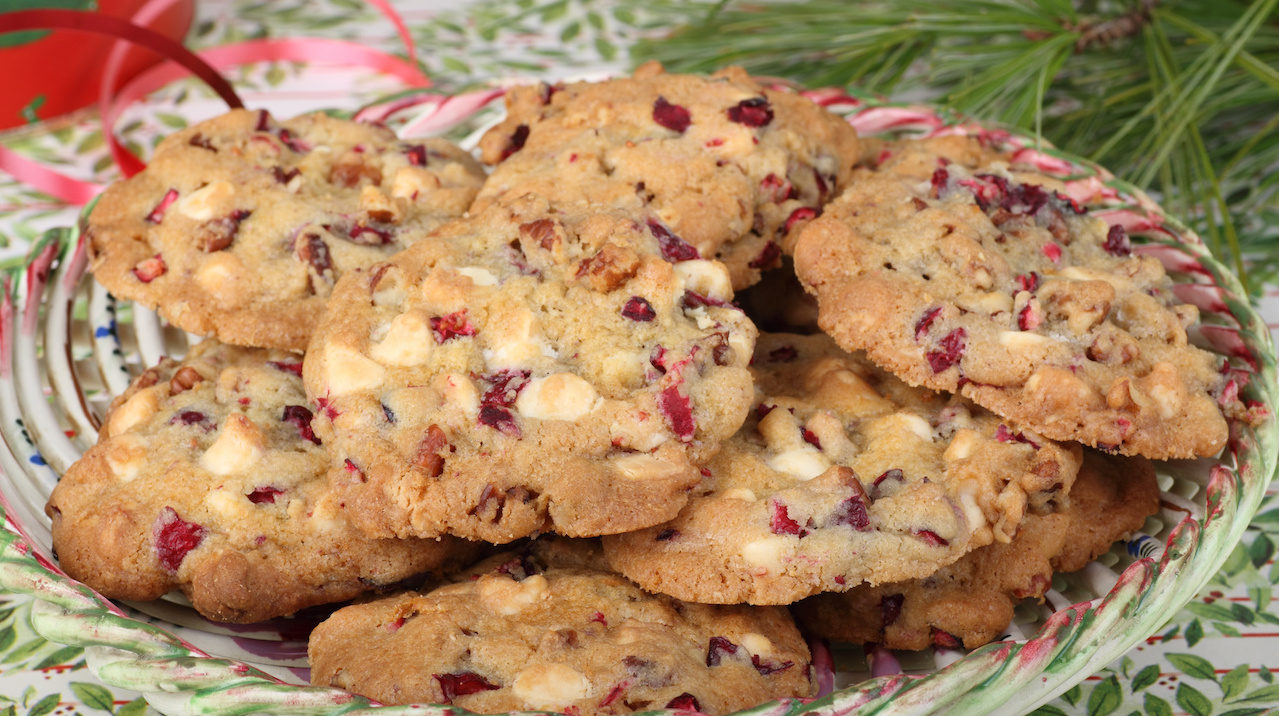 Red Rock Cookies mit Cranberries und Macadamia Nüssen • Koch Mit