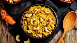 Curry mit Cashews
