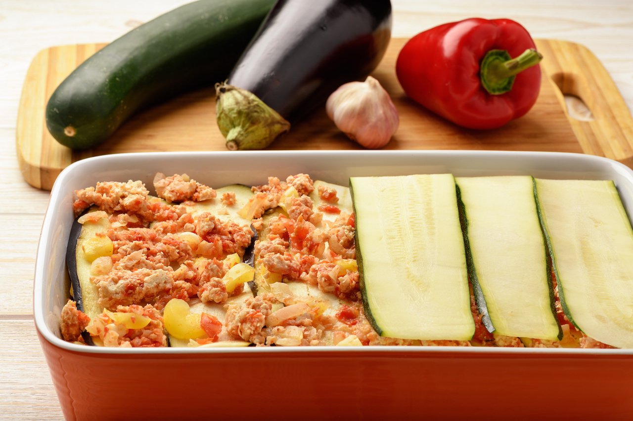 Low Carb Zucchini-Lasagne • Koch Mit