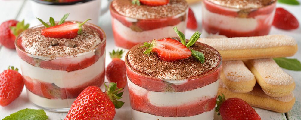 Erdbeer-Tiramisu