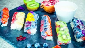 Regenbogen Summer rolls