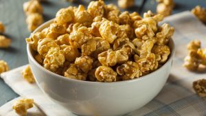 karamellisiertes Popcorn