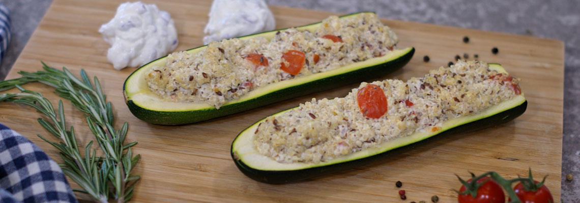 Zucchini grillen - Gefüllt, gerollt oder einfach mariniert • Koch-Mit