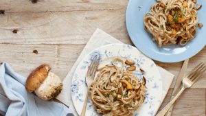 Vollkornpasta mit Gluten