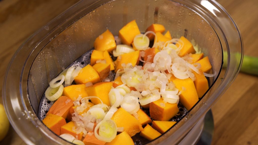 Schnelles Menü aus dem Tefal Vitacuisine Dampfgarer • Koch Mit