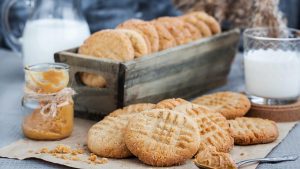 Erdnussbutter Kekse