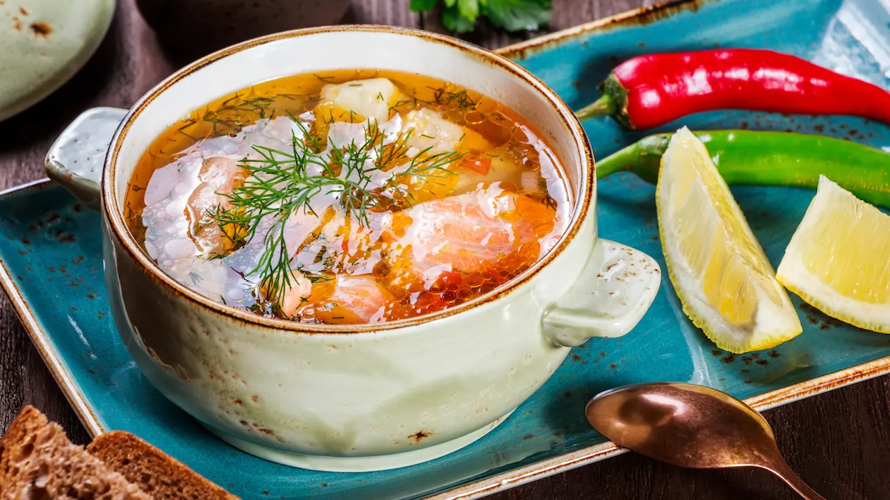 Suppen Rezepte zum Abnehmen, Mittelmeer Fischsuppe