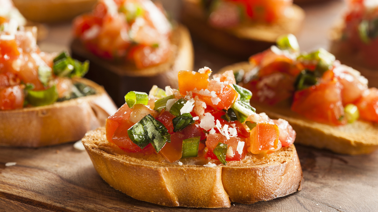 Klassische Bruschetta