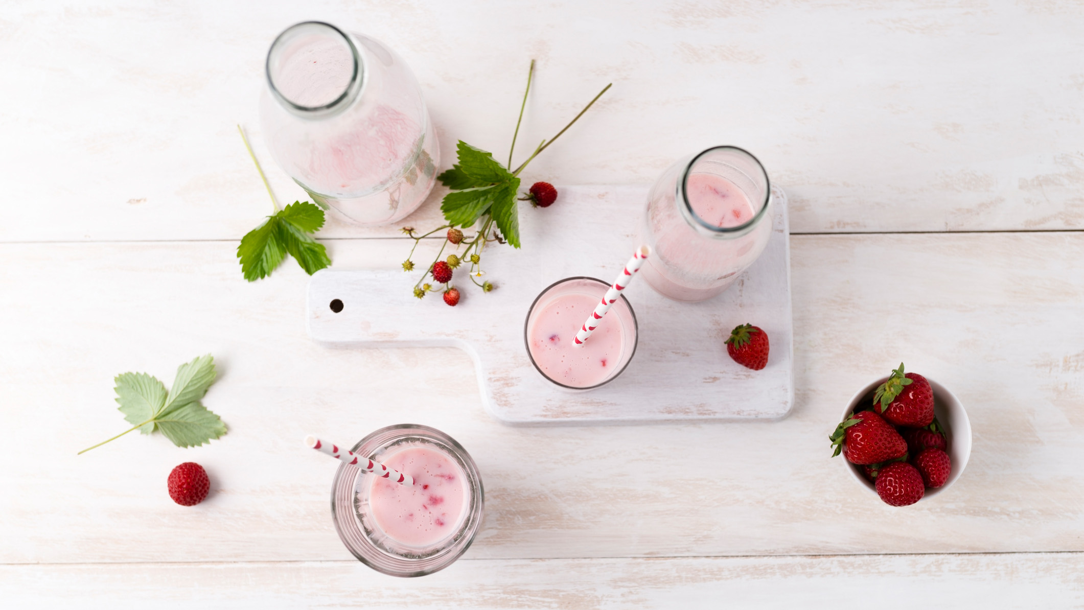Buttermilch Erdbeere • Koch-Mit