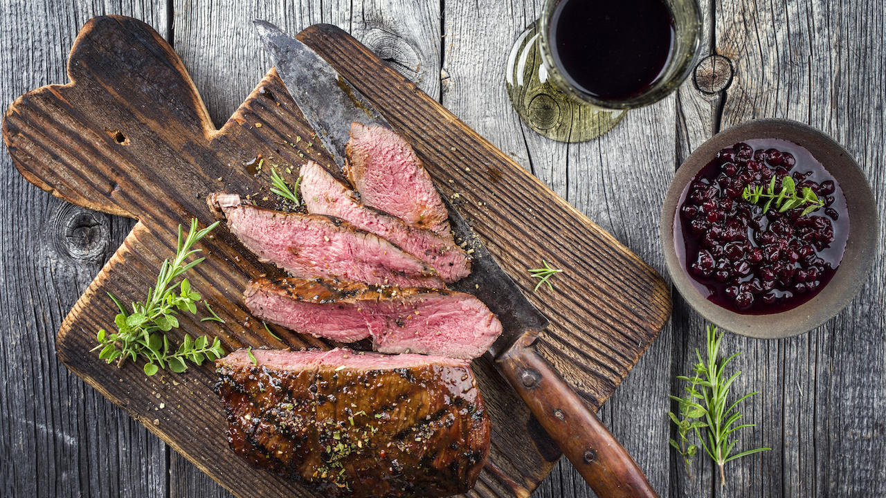 Steak mit Kaffee-Rub