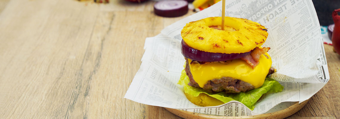 Ananas-Burger