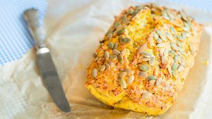 Kürbisbrot, Vollkorn