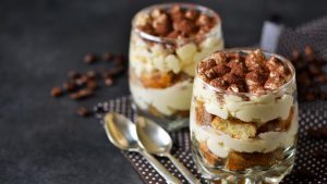 Leckeres Bratapfeltiramisu