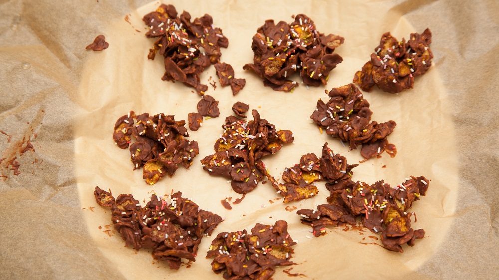 Schokoladen Cornflakes Crispies - Rezepte Suchen