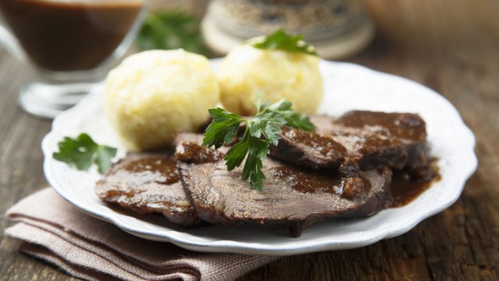 Backen und Kochen mit Bier: Bier-Sauerbraten • Koch-Mit