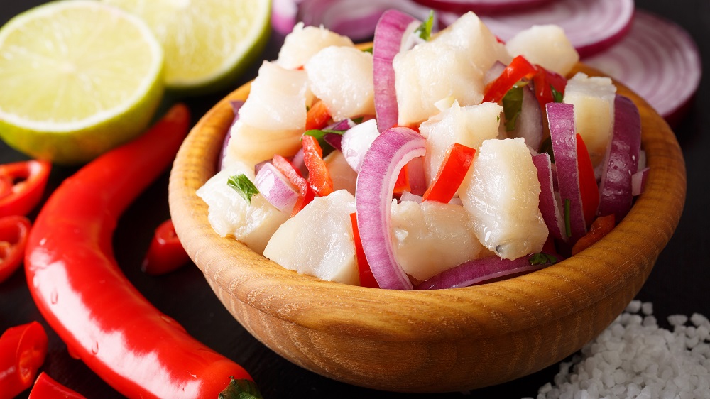 Ceviche aus Peru