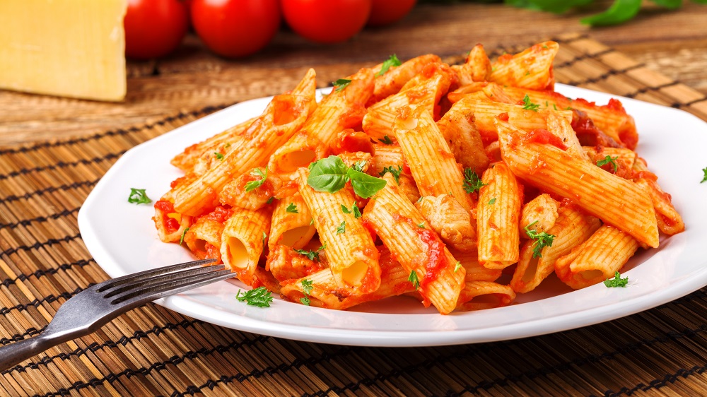 Pasta mit Huhn und Tomaten • Koch-Mit