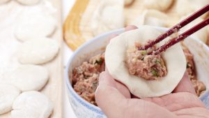 Dumplings: Leckere Hackfleischfüllung