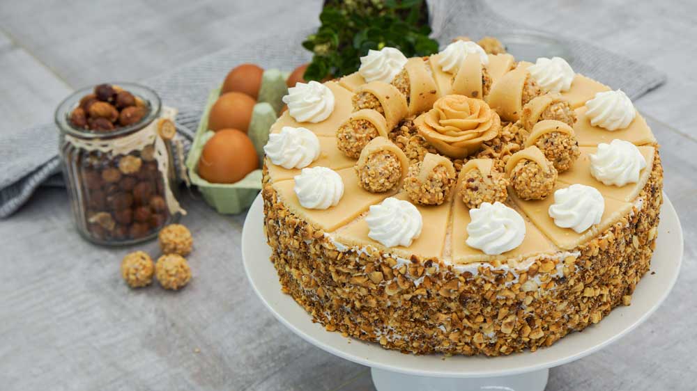 Knusprig und nussig: Italienische Giotto-Torte