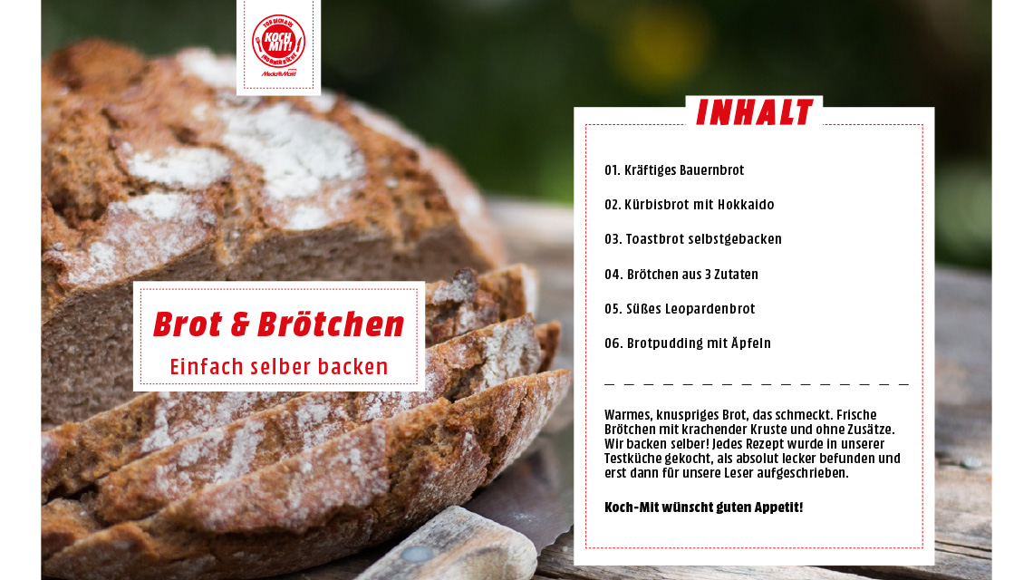 Rezeptheft Brot und Brötchen