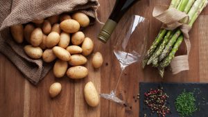 Spargelzeit: Kartoffeln mit Spargel
