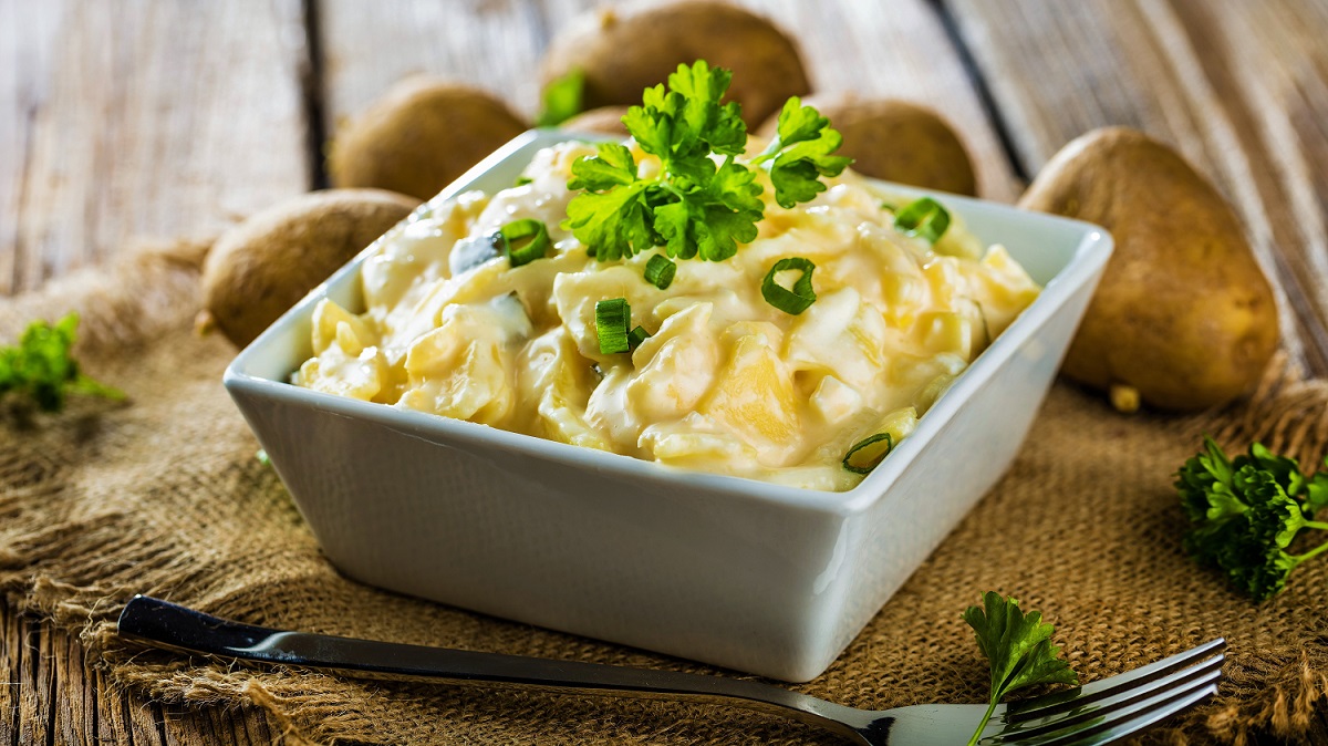Kartoffelsalat mit Mayo