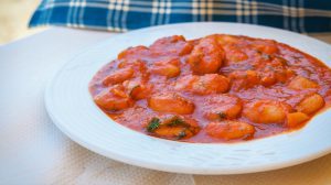 Griechische Rezepte: gebackene Bohnen