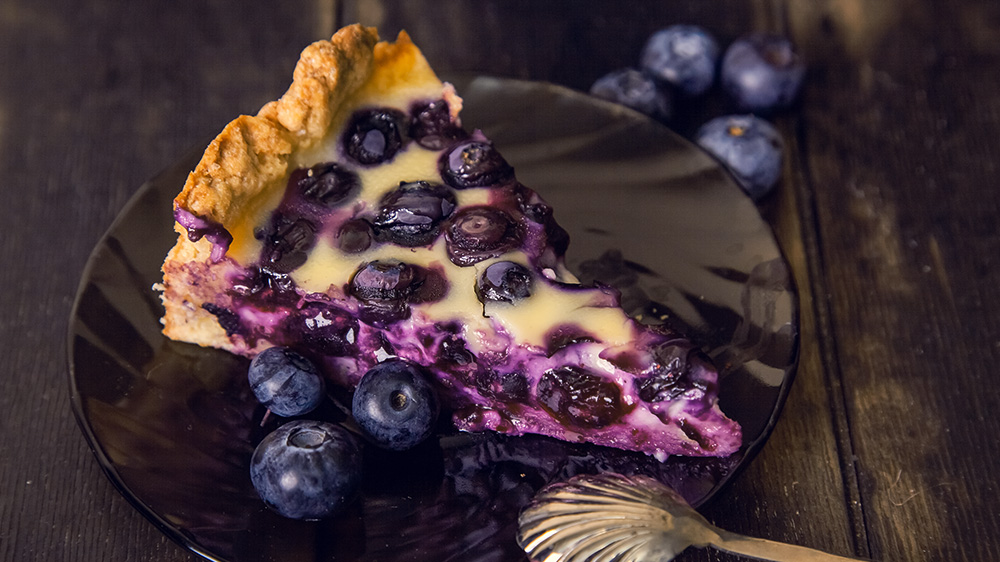 Blaubeer-Tarte mit Vanillecreme | Einfaches Rezept • Koch-Mit