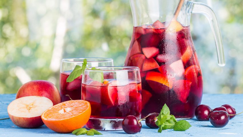 Fruchtige Sangria - Rezepte mit und ohne Alkohol • Koch-Mit