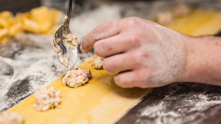 Ravioli mit Steinpilzfüllung einfach selber machen • Koch-Mit