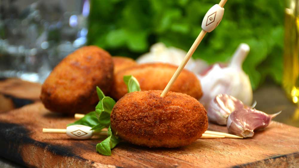 Croquetas – Kroketten mit Schinken