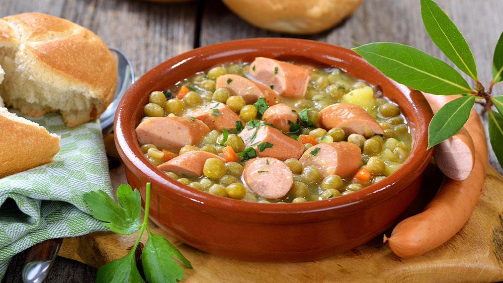 Gelbe Erbsensuppe - Klassisch und anders zugleich • Koch-Mit