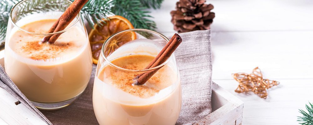 Selbstgemachter Eggnog