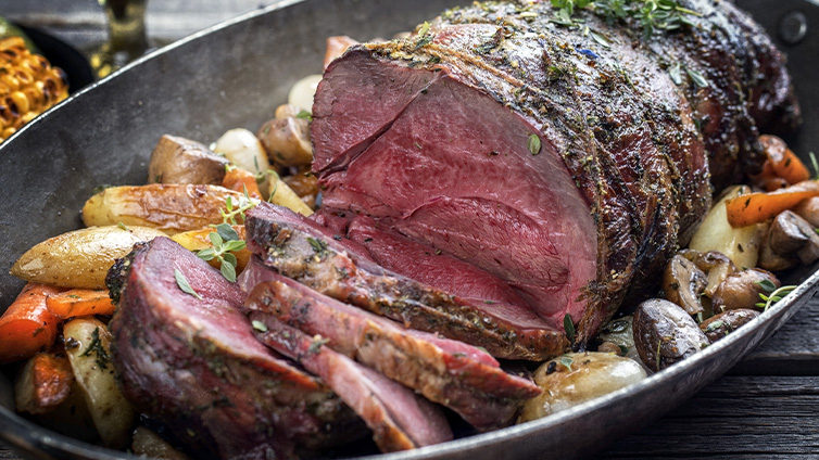 Braten richtig braten: Wild in einer Pfanne mit Kartoffeln
