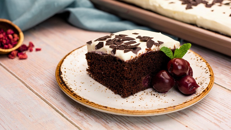 Schwarzwälder Kirschkuchen vom Blech