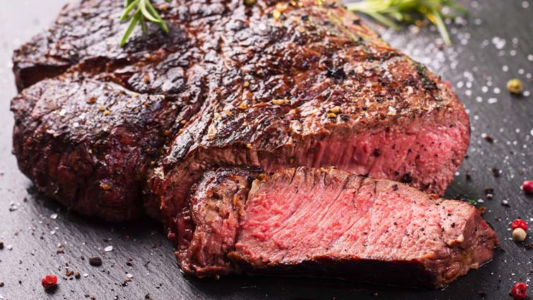 Gegrilltes Rumpsteak