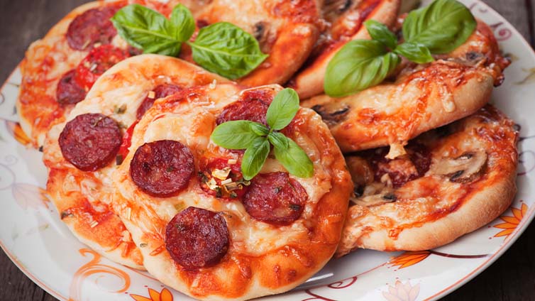 Mini-Pizzen Rezept für Kids und Erwachsene • Koch-Mit