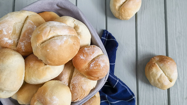 Backen ohne Hefe - Rezepte für Brötchen, Brot und Pizzateig • Koch-Mit