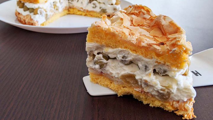 Hansen-Jensen-Torte | Rezept mit frischen Stachelbeeren • Koch-Mit