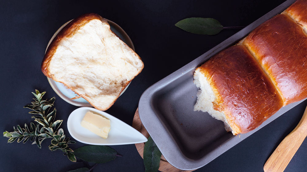 Thangzhong-Brot in der Backform - fluffiges Weißbrot