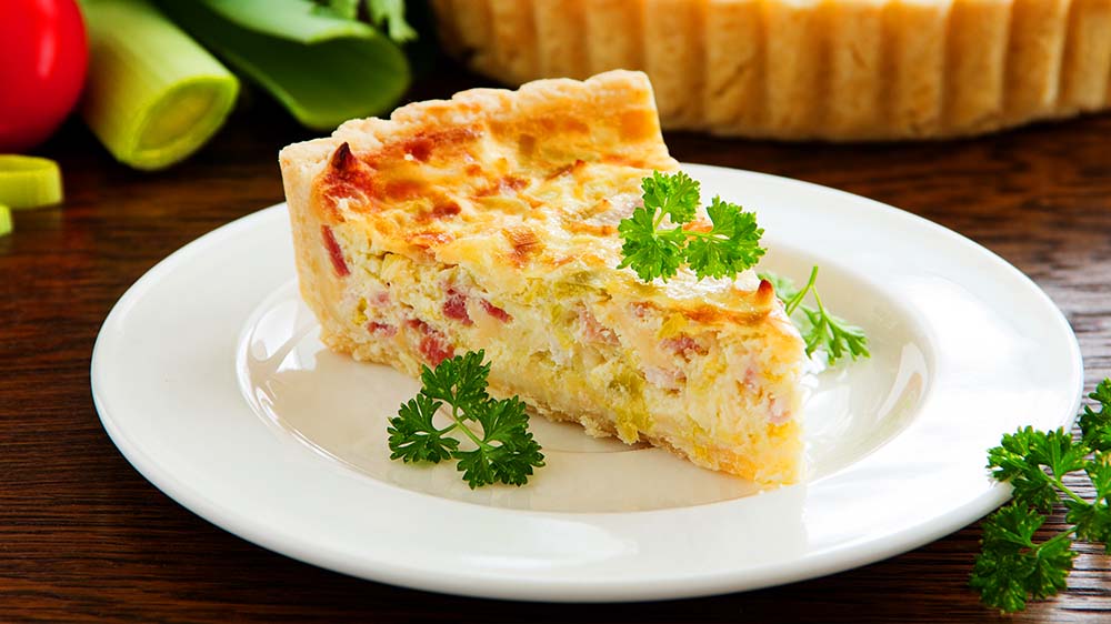 Quiche Lorraine - Mit Mürbeteig, Speck und Sahne • Koch-Mit