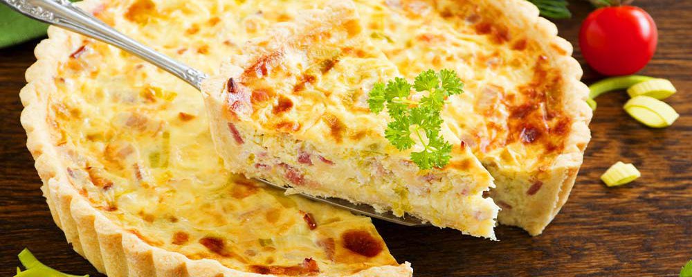 Quiche Lorraine mit Lauch