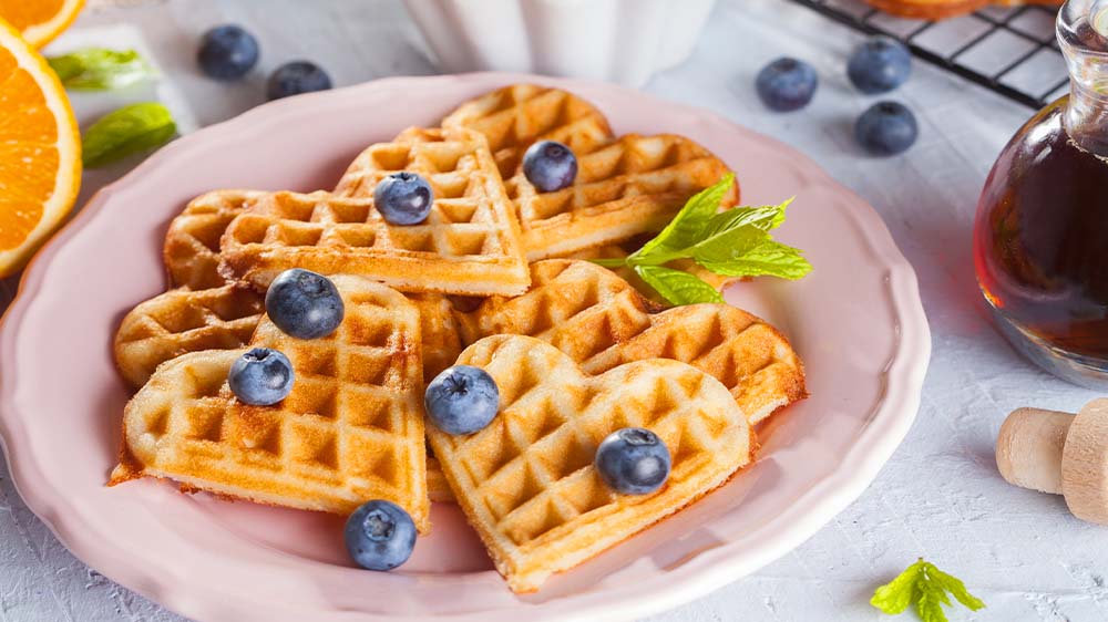 Klassische Waffeln - Grundrezept für Waffelteig • Koch-Mit