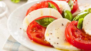 Caprese: Tomate Mozzarella