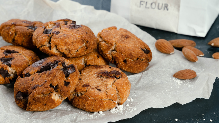 Low Carb Snacks Cookies aus Mandelmehl